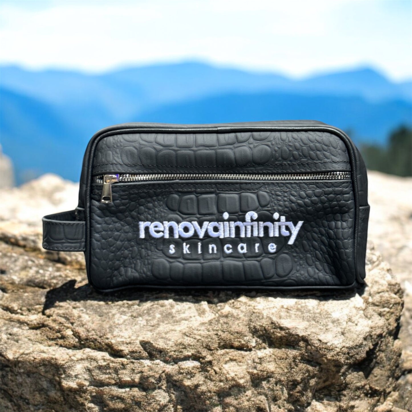 Bolsa de Piel Grabado Cocodrilo 4