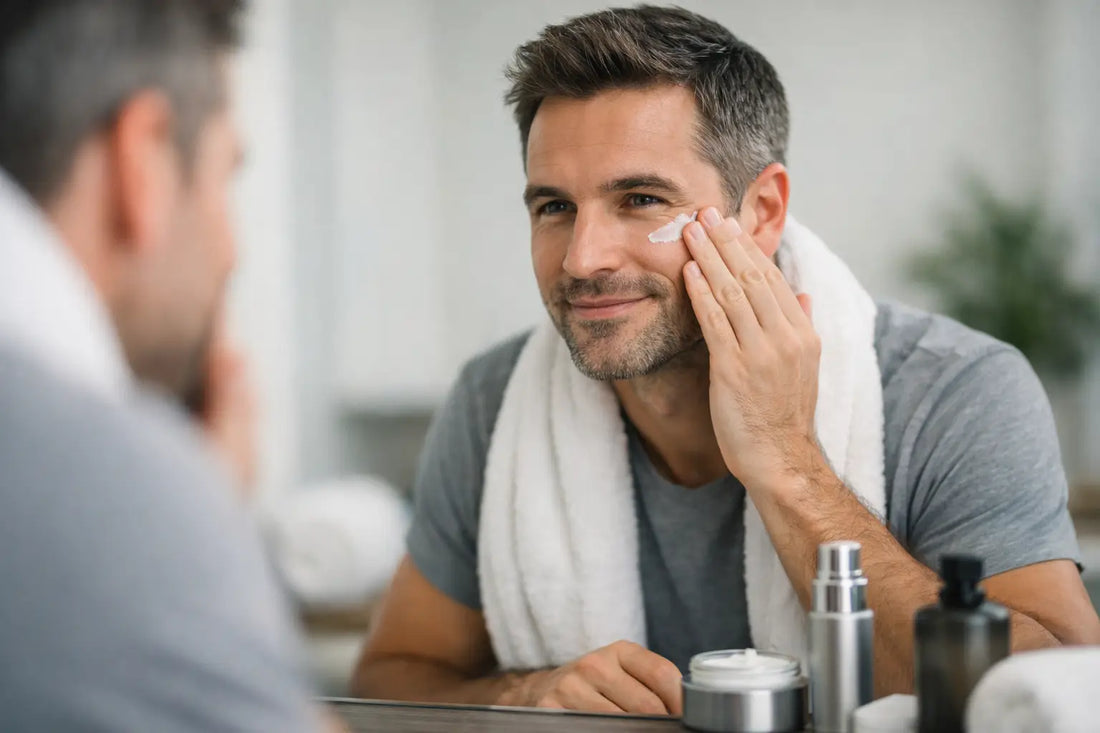 Cómo iniciar rutina antiedad masculina en 3 pasos