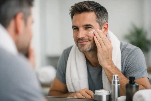 Cómo iniciar rutina antiedad masculina en 3 pasos