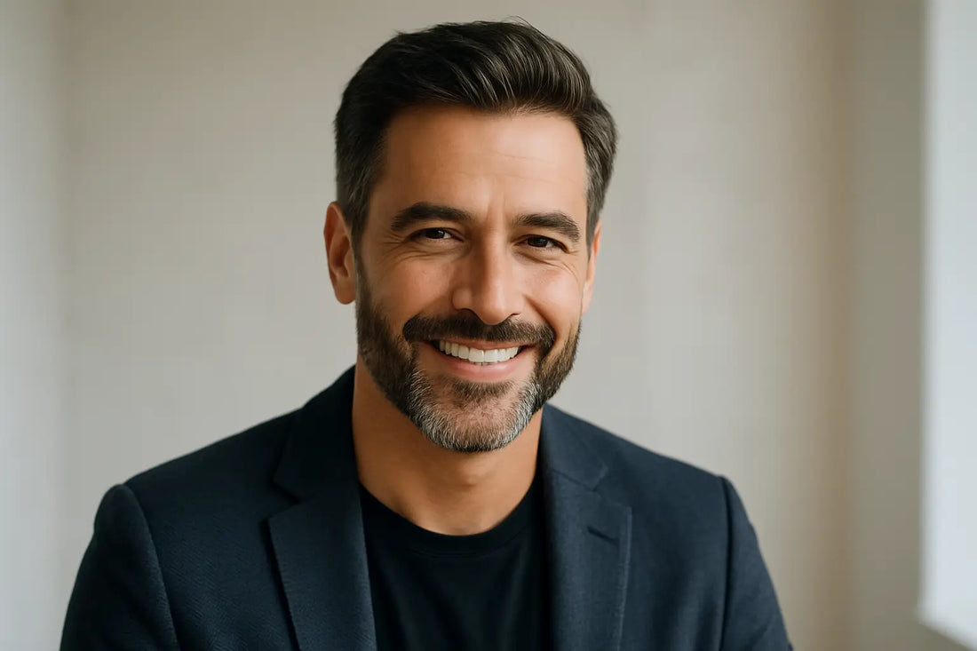 Oscurecer canas en hombres sin verte teñido