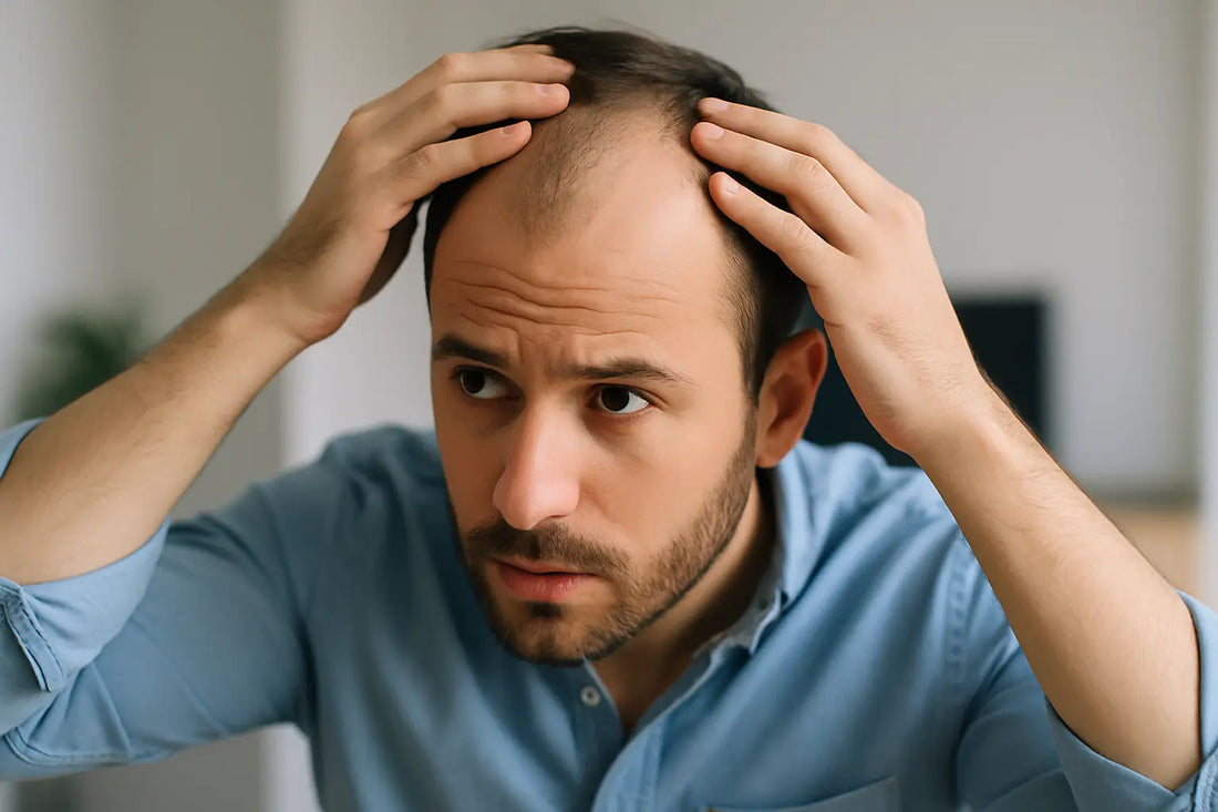 Cómo frenar la caída del cabello en hombres