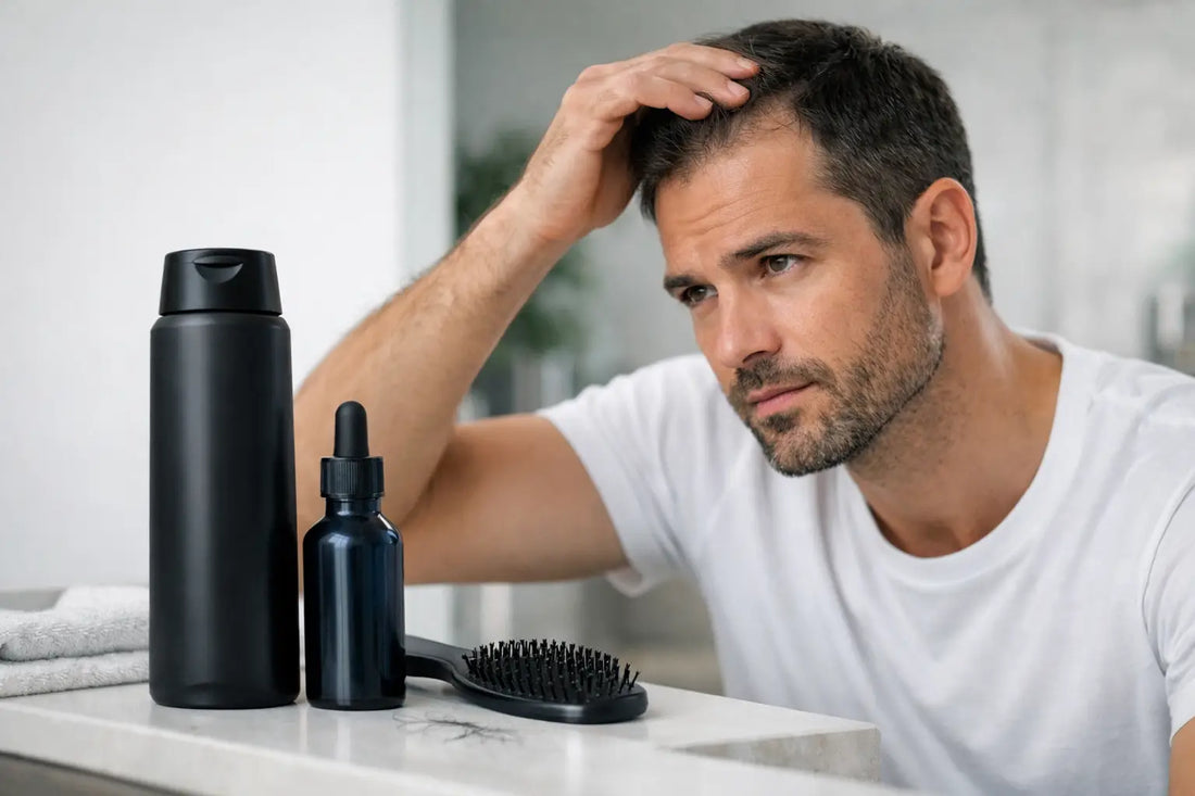 Cómo elegir shampoo anticaída para hombre