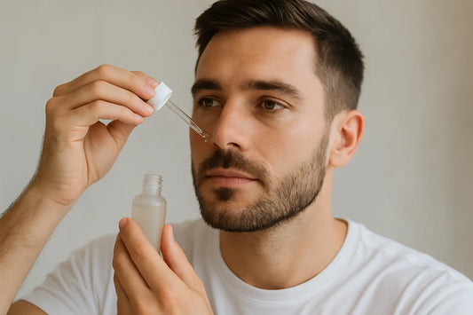 Sérum facial en hombres: así se aplica bien