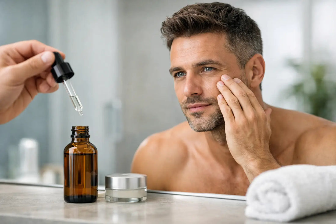 ¿Sérum colágeno para hombres funciona?