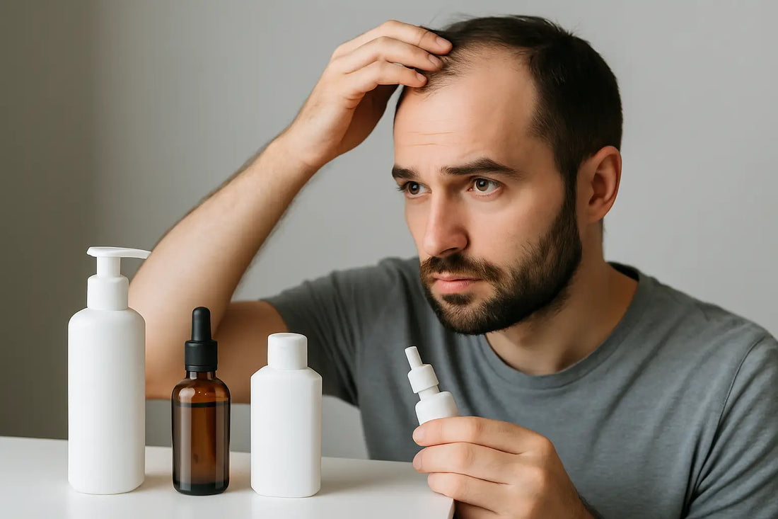 Kit anticaída para hombres 30+: qué sí funciona