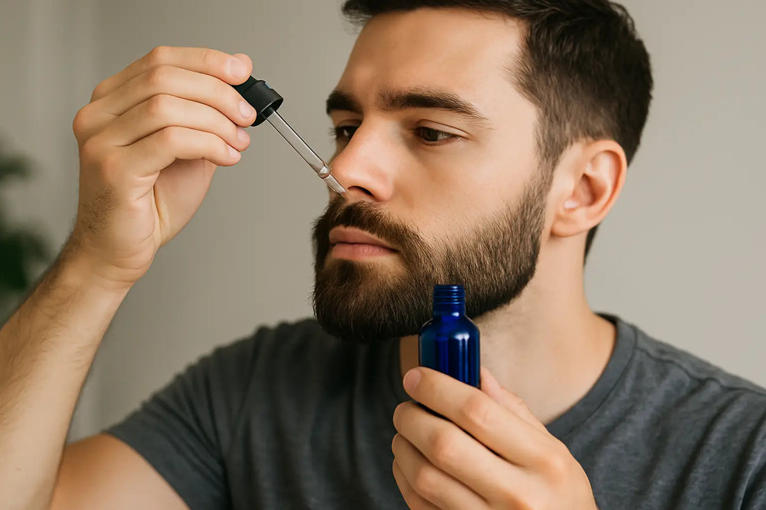 Minoxidil 20% en barba: úsalo sin regarla