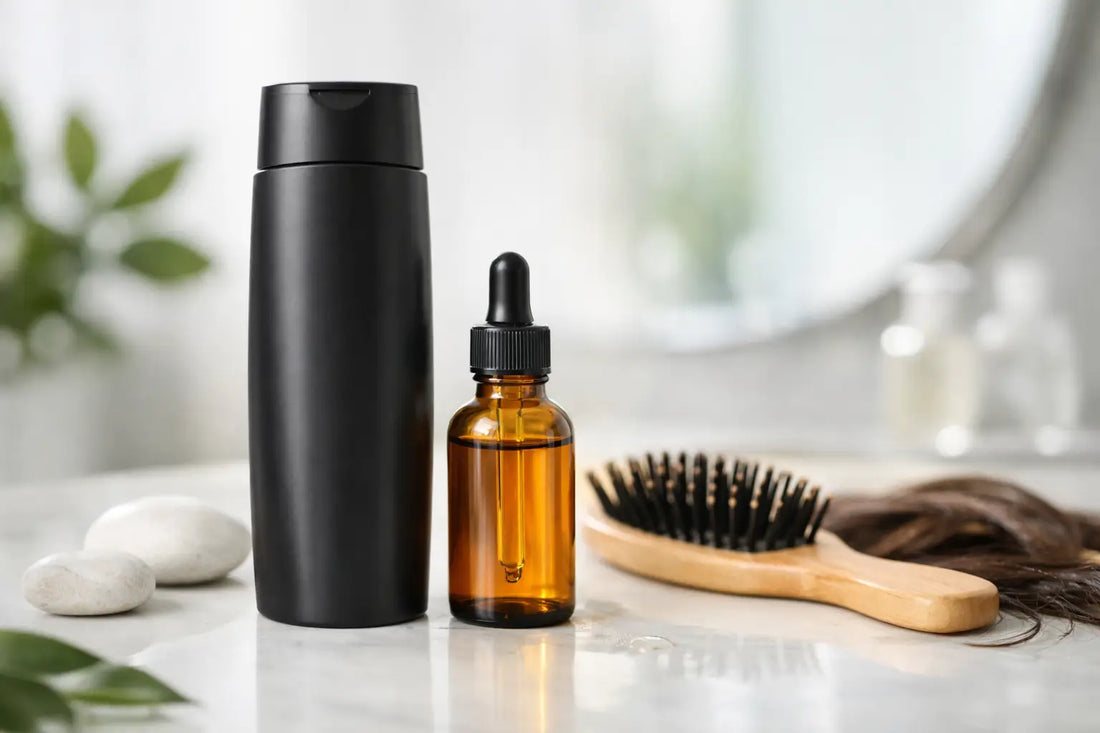 Cómo combinar shampoo y tónico anticaída