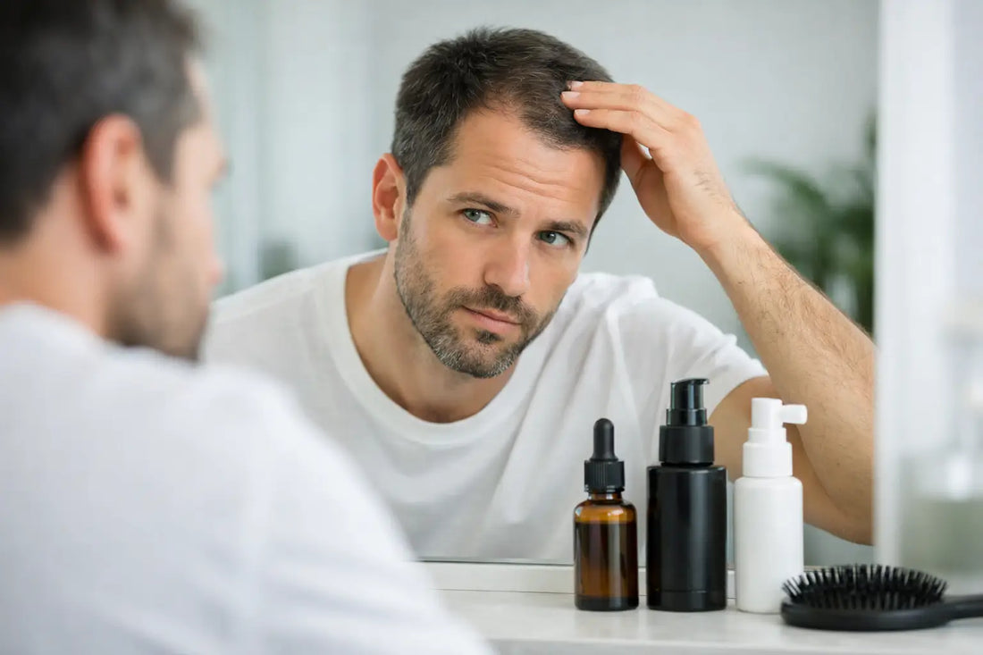Rutina anticaída masculina en 3 pasos