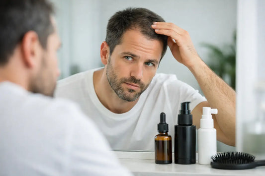 Rutina anticaída masculina en 3 pasos