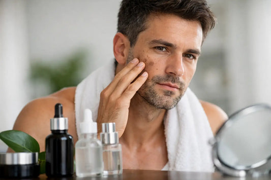 Mejores sérums faciales para hombres con manchas