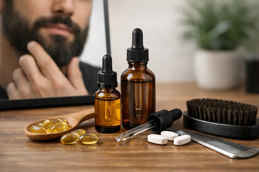Review aceite de barba: minoxidil y biotina para engrosar