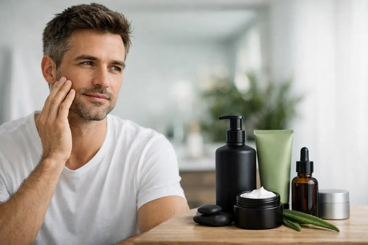 Productos sin parabenos para hombres 30+
