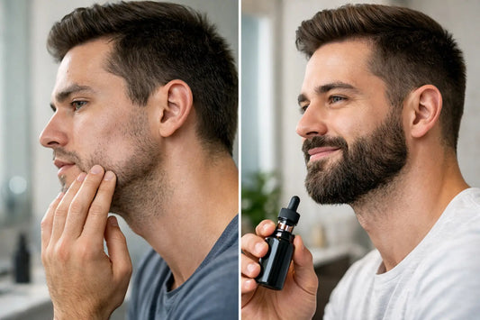 Caso real: minoxidil barba y parches sin vello