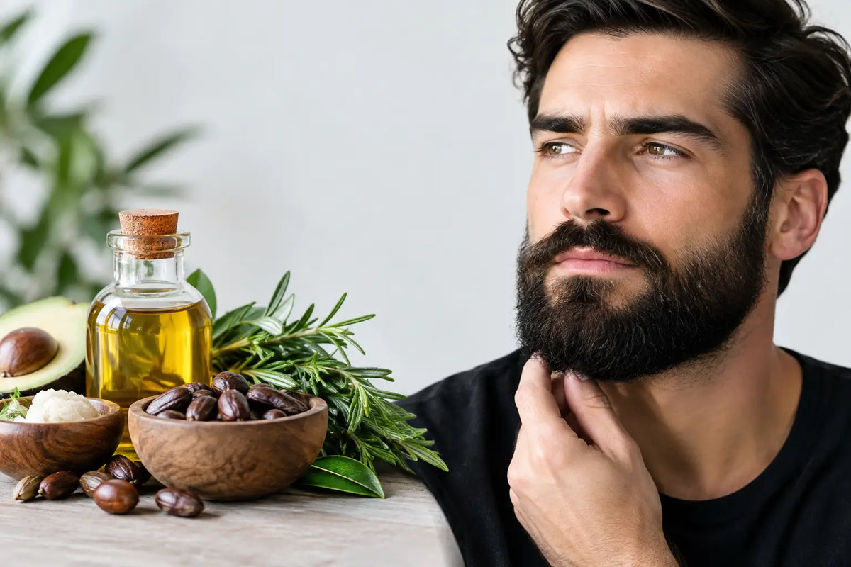 Mejores ingredientes para una barba densa