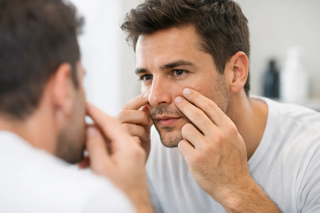 Poros dilatados en hombres: solución real