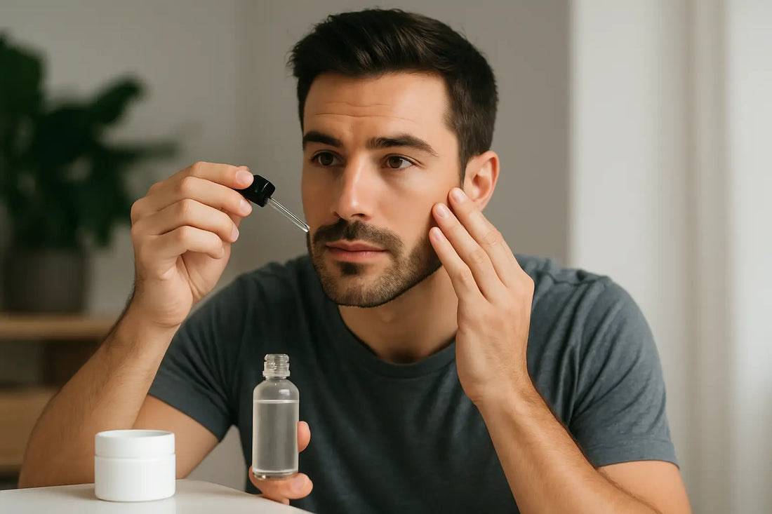 Sérum HA y colágeno para hombre: sí funciona