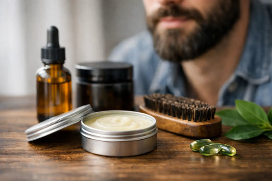 Review de bálsamo para barba con biotina