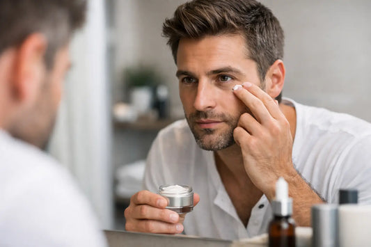 Rutina para ojeras en hombres de 30+