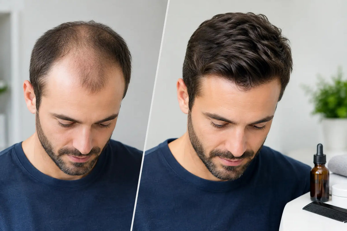 Ejemplo de recuperación de cabello: plan real
