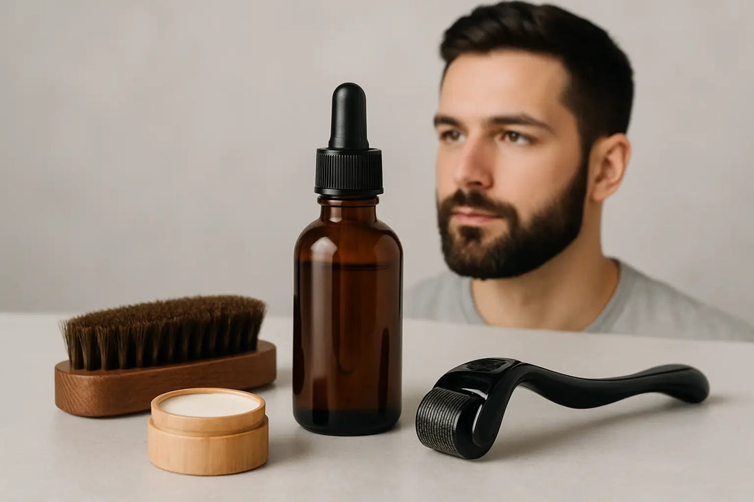 Kit para crecimiento de barba: lo que sí funciona