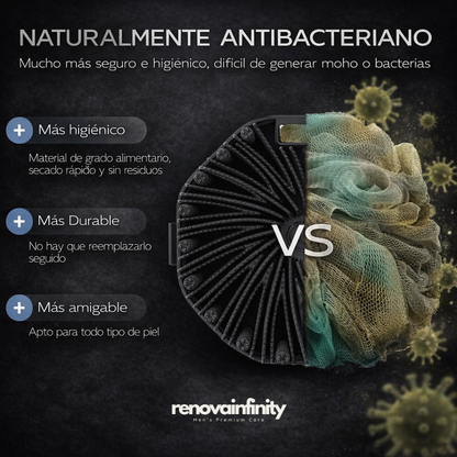 ACTIVADOR DE FOLICULOS - EXFOLIANTE PREMIUM DE SILICONA SUAVE E HIGIÉNICO - CABELLO Y CUERPO