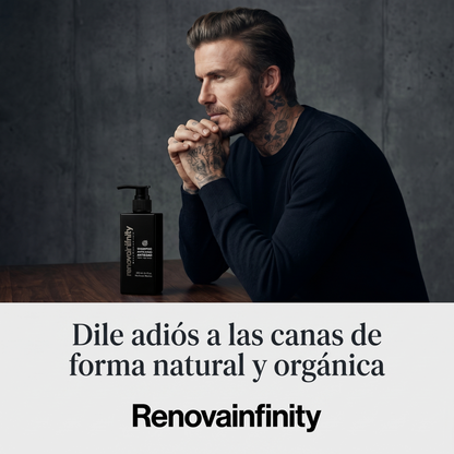 SHAMPOO ANTICANAS/ANTIEDAD CABELLO Y BARBA ORGÁNICO DE ROMERO | 250ML