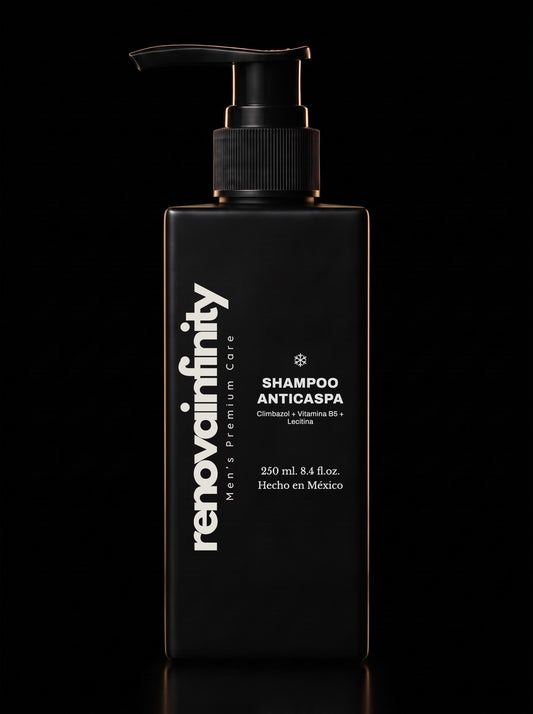 SHAMPOO ANTICASPA - CLIMBAZOL + VITAMINA B5 + LECITINA - 250ML — RenovaInfinity