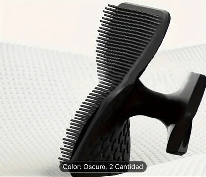 EXFOLIANTE DE BARBA DE SILICONA SUAVE E HIGIÉNICO