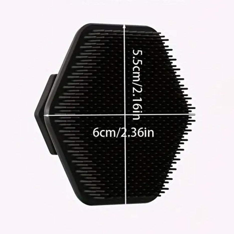 EXFOLIANTE DE BARBA DE SILICONA SUAVE E HIGIÉNICO