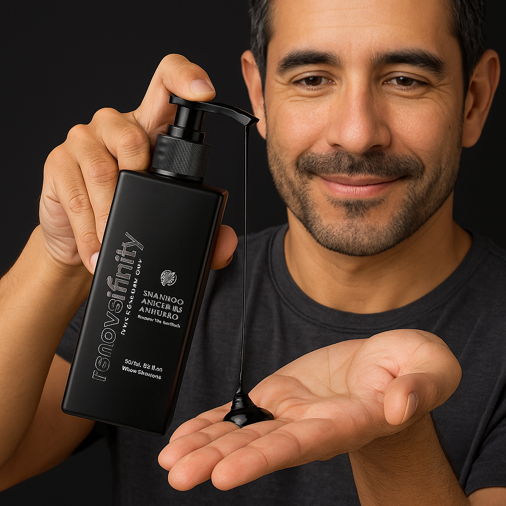 SHAMPOO ANTICANAS/ANTIEDAD CABELLO Y BARBA DE ÓRGANO + NOGAL + ROMERO | 250ML