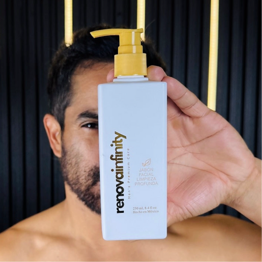 JABÓN FACIAL LIMPIEZA PROFUNDA DE TÉ VERDE + VITAMINA E | 250ml.