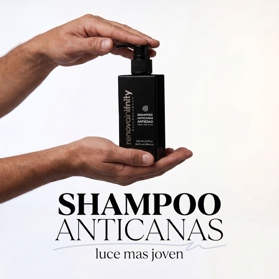 SHAMPOO ANTICANAS/ANTIEDAD CABELLO Y BARBA ORGÁNICO DE ROMERO | 250ML